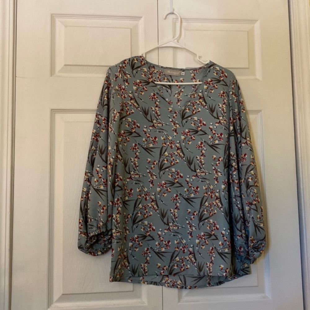 Beautiful flower blouse